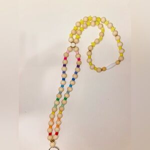 Teacher Beaded Lanyard